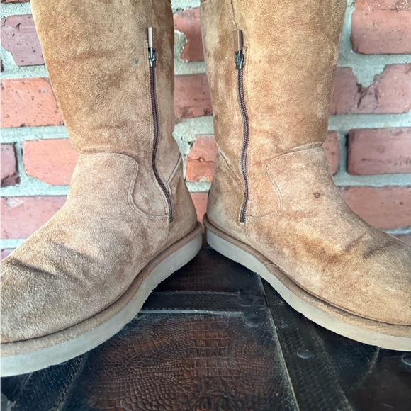 Tan Suede Boots - Picture 9 of 9